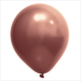 Balão Bexiga Redondo Cromado 9 Art-latex Profissional C/25