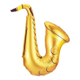 Balão Personalizado Grabo Sax 37 Cor Dourada
