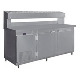 Balcão De Serviço Condimentador 500 Litros Rf-041 Inox Frilu 220v