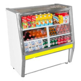 Balcão Refrigerado 1,00 Mt Expositor Para Bebidas Refrigel Estilo De Vidro Temperado 127v