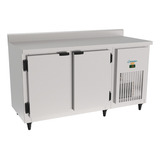 Balcão Refrigerado Encosto Inox 2 Portas 1,35 Mts - Kofisa