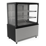 Balcão Venâncio Vitrine Ar Forçad Inox 100cm 220v 391l Pbv10