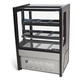 Balcão Vitrine Estufa Vidro Curvo 0,80 M Bvec080 Polar