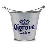 Balde De Gelo Zinco Corona Extra 6 Litros Alumiart Original