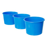 Balde De Pipoca 1,5lt - 100 Unidades - Azul Celeste