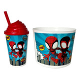 Balde Pipoca C/ Copo Tw300ml Chantilly Personalizado - 20un