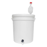 Balde Plástico 5l P/ Fermentação Atóxico - 01un.