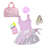 Bale Ballet Roupa Kit Completo Infantil Baby Class Bolsa