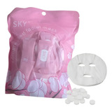  Bali Estetica Kit 50 Máscara Desidratada Comprimido Compactada