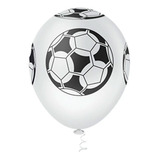 Balões Bexiga Bola Futebol Jogo Látex N10 Grande 25 Unidades