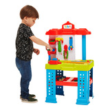 Bancada Ferramenta Brinquedo Infantil Com Ferramentas Tateti