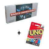 Banco Imobiliário Clássico + Jogo Cartas Uno Copag Original 