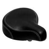 Banco Selim Clássico 2 Molas Beach Preto Gta Conforto Comprimento 26 Cm Largura 25 Cm