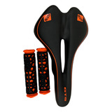 Banco Selim Gts Para Bicicleta Selim Vazado Cores Cor Laranja