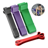 Band Elastico Kit Super Band 4 Intensidade Leve Médio Forte