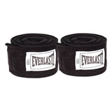 Bandagem Atadura Everlast Preto 3,00 Mt (par)