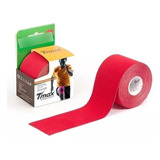 Bandagem Elástica Funcional Adesiva Tmax Cor Vermelho