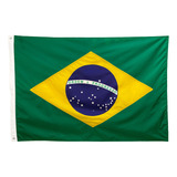 Bandeira Bandeira Do Brasil Brasil Verde Amarela Azul Branca Myflag 4 Panos (2,56x1,80) Do 256cm X 180cm