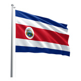 Bandeira Costa Rica 150x90 Cm Oxford Poliéster Oficial
