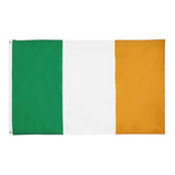 Bandeira Da Irlanda Oficial 1,50x0,90m C/ Anilhas P/ Mastro