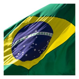 Bandeira Do Brasil Grande Pano Grosso Costurada (2,00x1,45)