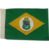 Bandeira Do Ceará Para Motos Bordada Dupla-face