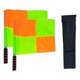 Bandeira Para Auxiliar Árbitro De Futebol Arbitragem - Par