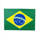 Bandeira Patch Emborrachado 3d Flamengo Eua Brasil Rj Sp Top