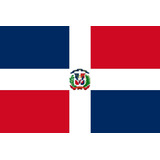Bandeira República Dominicana 100x145cm