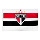Bandeira São Paulo Fc Torcedor 2 Panos (1 Face)