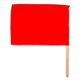 Bandeirola De Sinalizaçao Vermelha Em Pvc 2 Unidades.