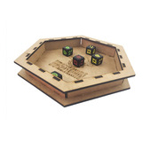 Bandeja De Dados Para Jogos De Tabuleiro E Rpg - Bucaneiros