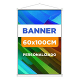 Banner Em Lona Personalizado 60x100cm