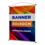 Banner Em Lona Personalizado 60x90cm