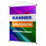 Banner Em Lona Personalizado 90x120cm