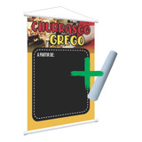 Banner Pronto Propaganda Comércio Vertical Variados + Giz