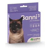 Banni3 Para Gatos Filhotes E Adultos De 2,6 Até 7,5 Kg