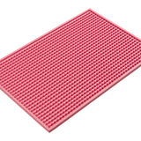 Bar Mat 45x30 Cm Tapete Escorredor Balde Gelo Kit Barman Cor Rosa