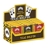 Baralho De Poker Texas Hold'em De Plástico | Caixa De Dúzia 