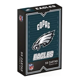 Baralho Nfl Philadelphia Eagles 55 Cartas Copag
