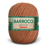 Barbante Barroco Maxcolor Multicolor Círculo N6 400g 452mts Cor 7259 - Bronze