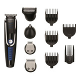 Barbeador Elétrico Maquina Barbear Aparelho Barba 3 Em 1 Off