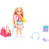 Barbie Chelsea Viajeira Com Acessórios - Mattel