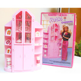 Barbie Cristaleira Estilo Rosas Brinquedo Antigo Estrela 90s