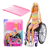 Barbie Fashionista Cadeirante Articulada Cadeira De Rodas