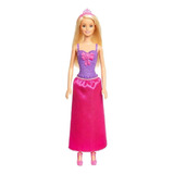 Barbie Princesas Básicas Lilás Pink - Mattel
