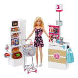 Barbie Supermercado Luxo Frp01 Mattel