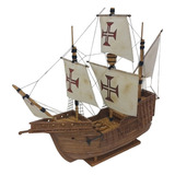 Barco Pirata Artesanal Modelo Carvela Santa Maria