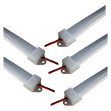 Barra Led 12 Volts 102cm Branco Frio Lente Fosca 5 Unidades
