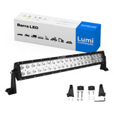 Barra Led 120w 54cm Safetycar Branca Farol Luz Rfe:2208 Lumi
